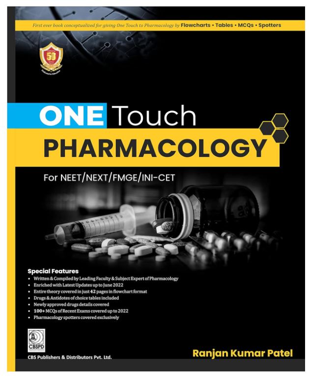 ONE TOUCH Pharmacology for NEET/NEXT/FMGE/INI-CET